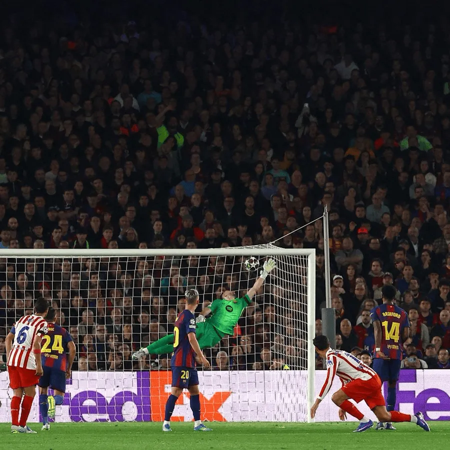 脚法出色！阿尔瓦雷斯本赛季对皇马/巴萨都有直接任意球破门